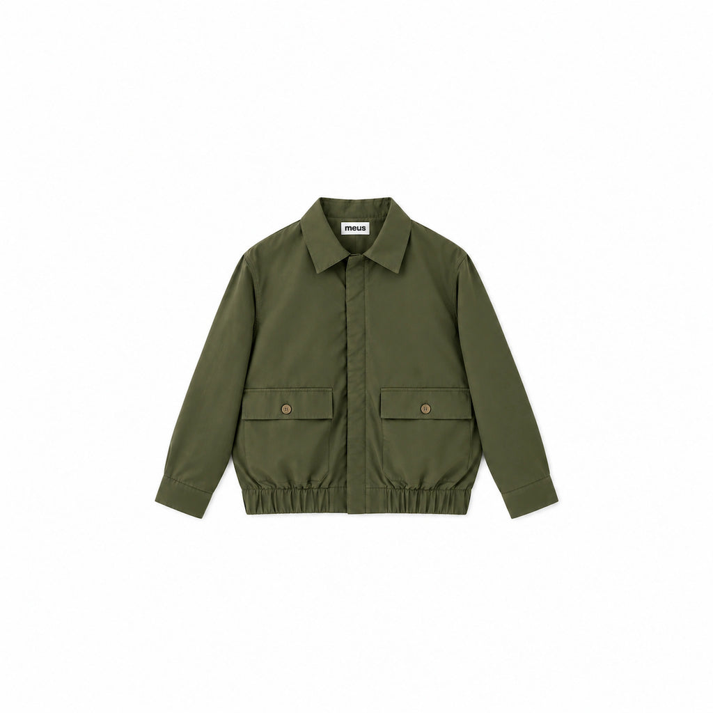 Blouson bomber kaki