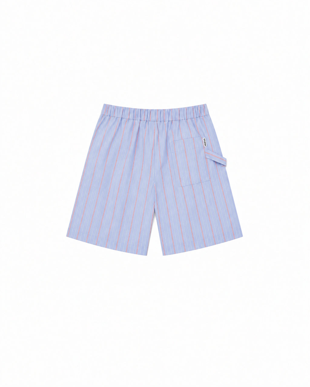short coton rayé