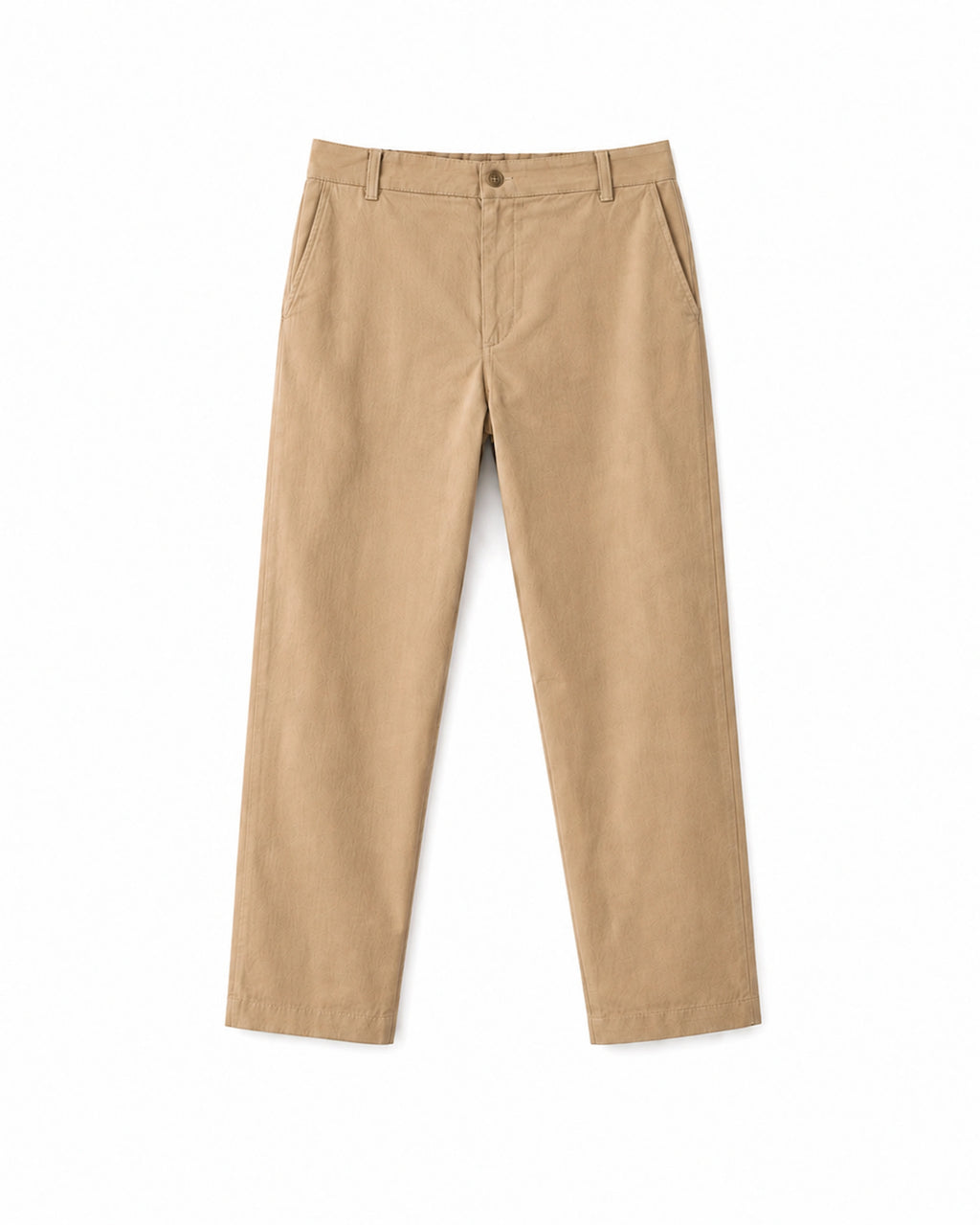 Pantalon droit beige