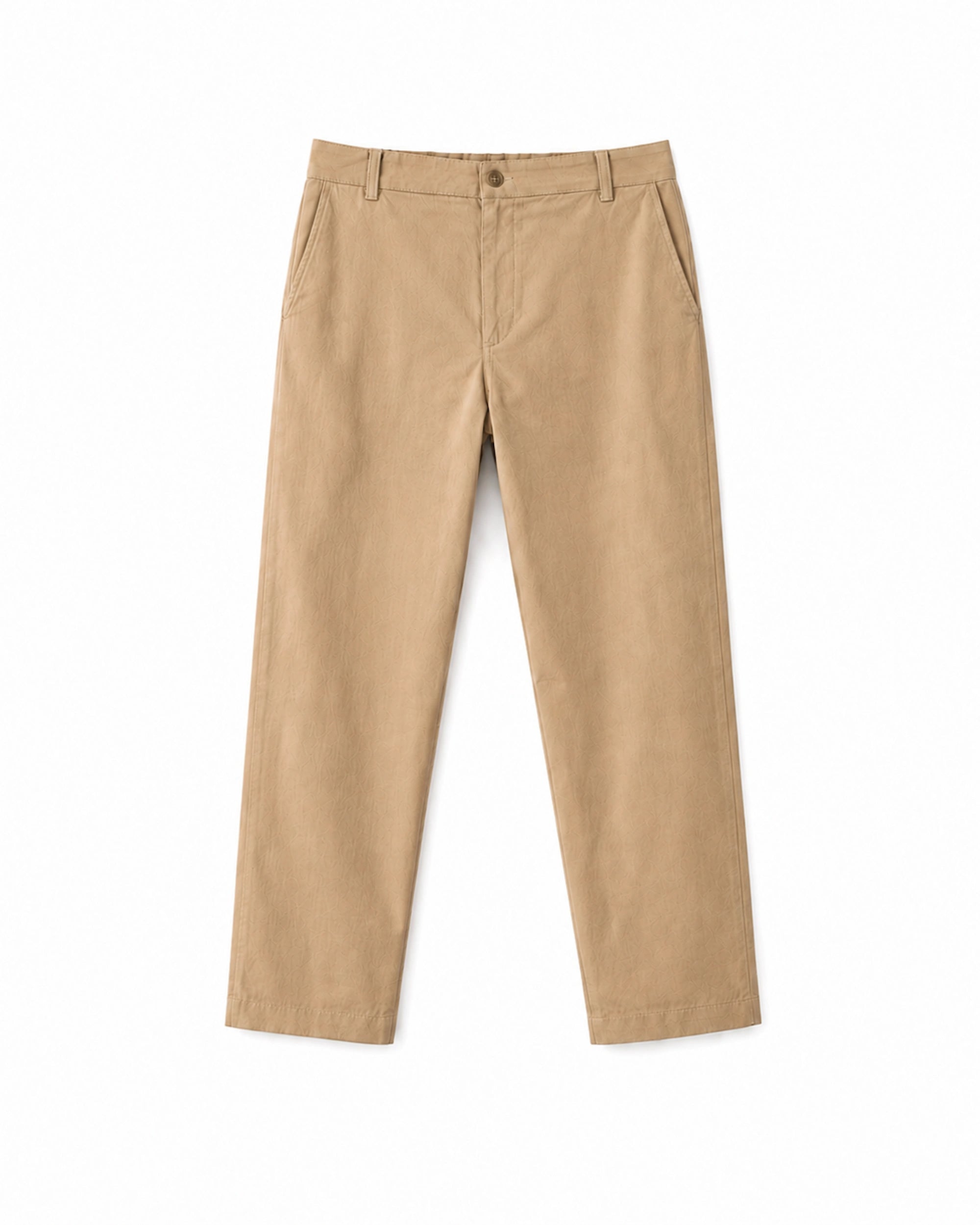 Pantalon droit beige