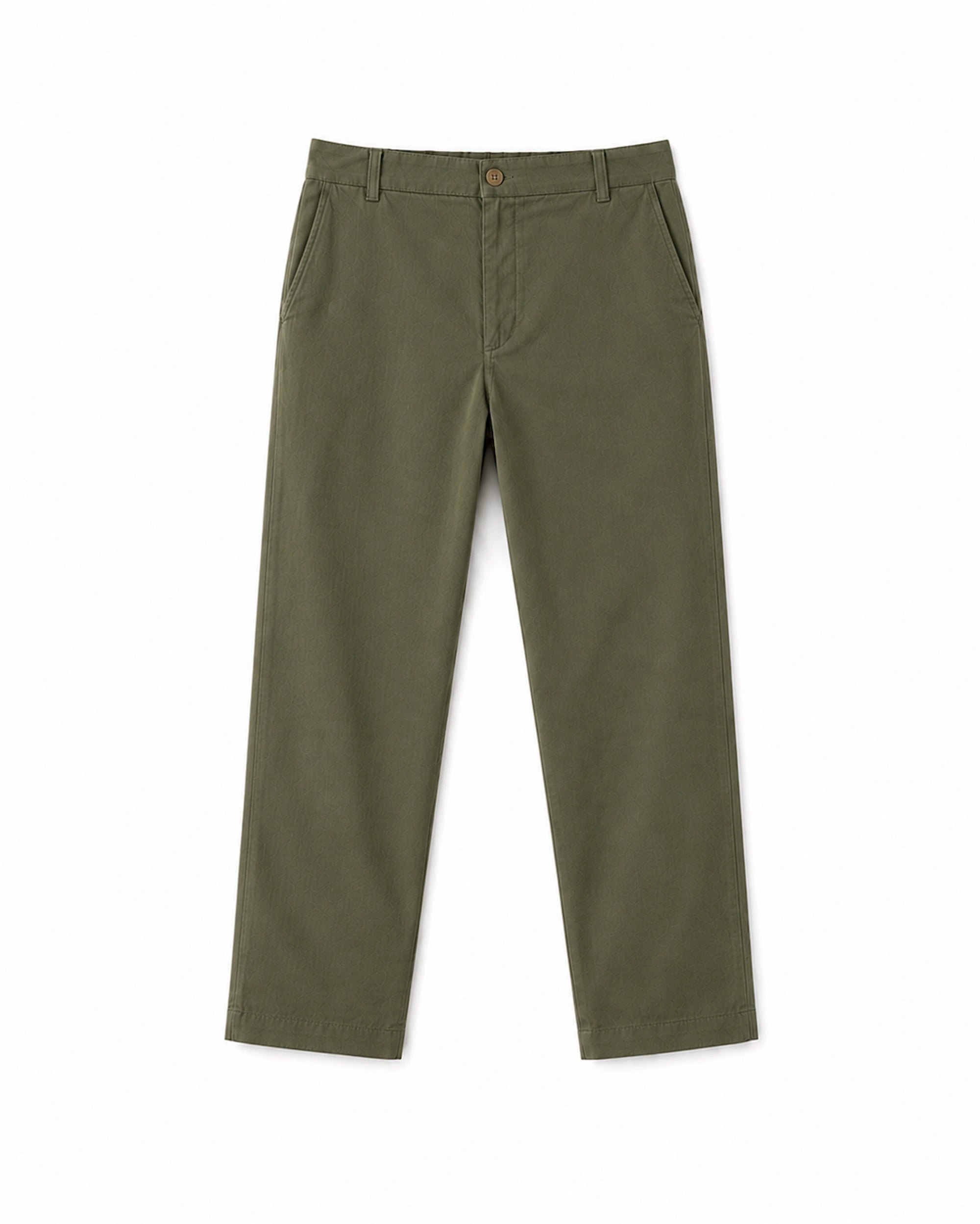 Pantalon droit kaki