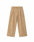 Pantalon large beige