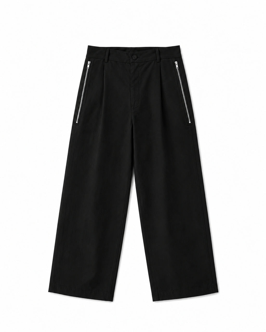 Pantalon large noir