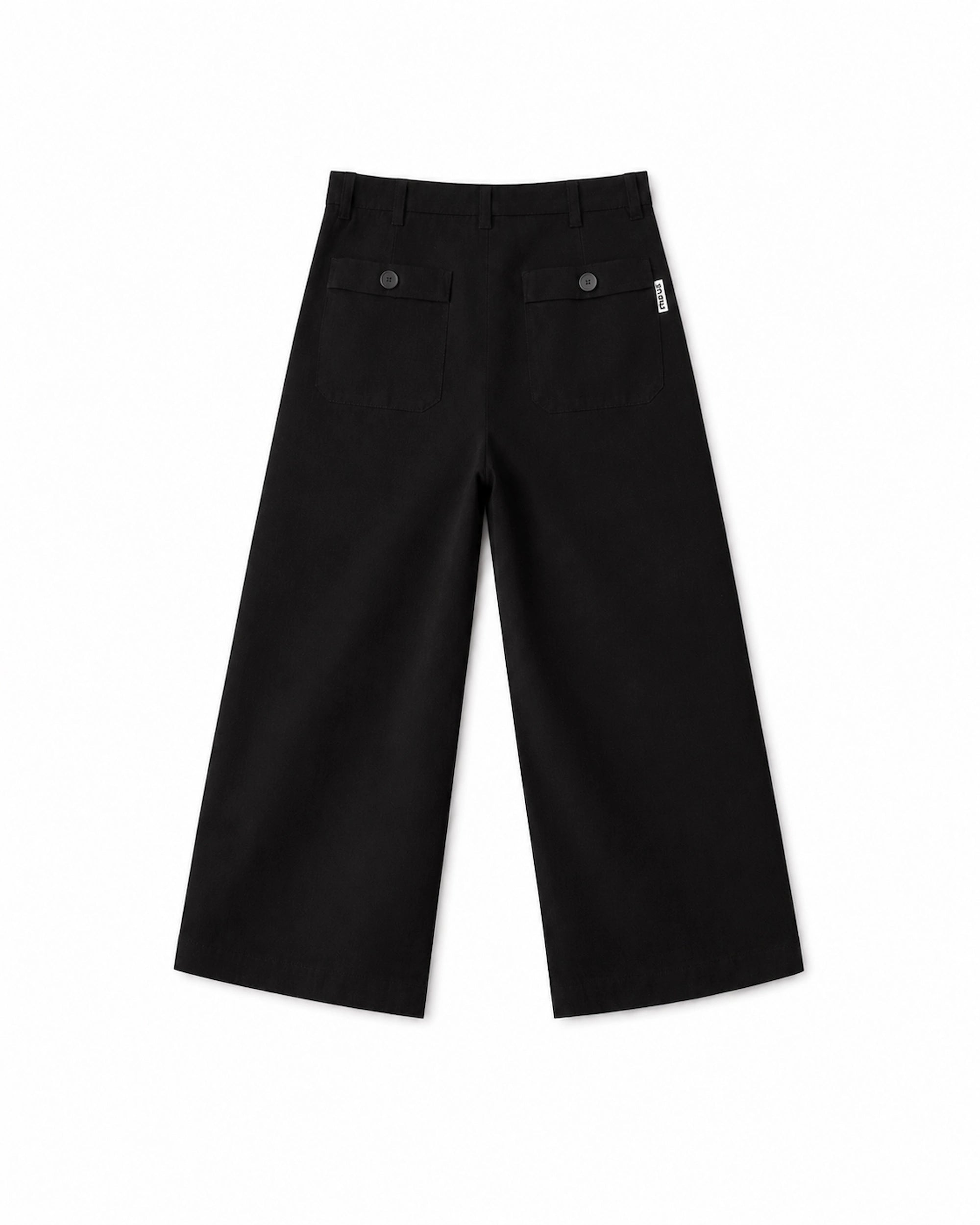 Pantalon large noir