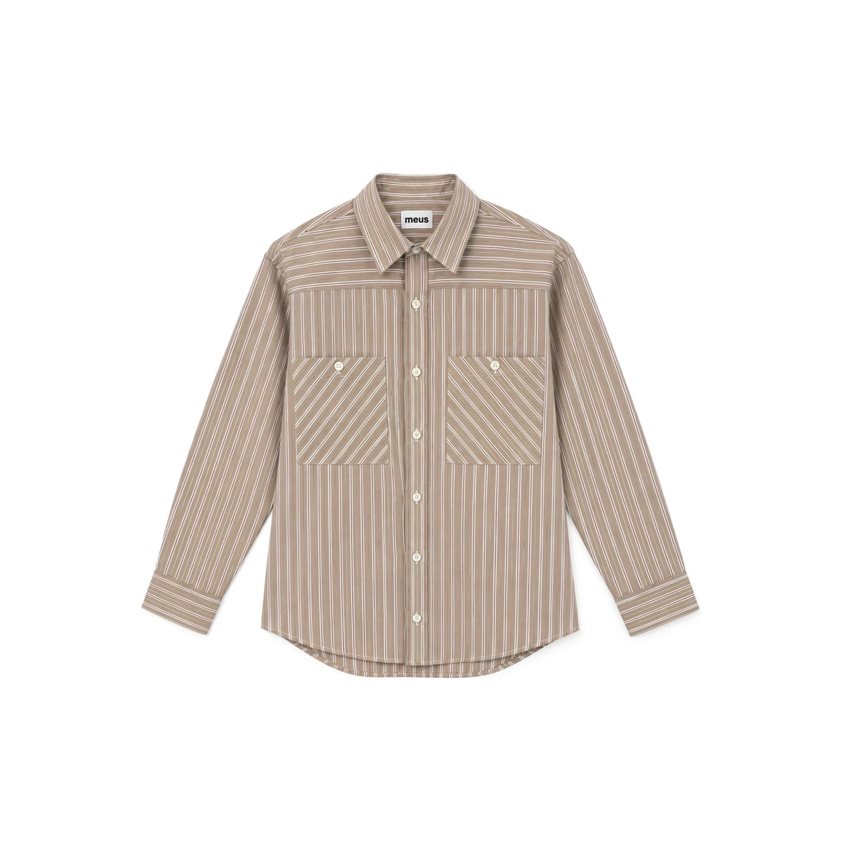 Chemise ample rayée