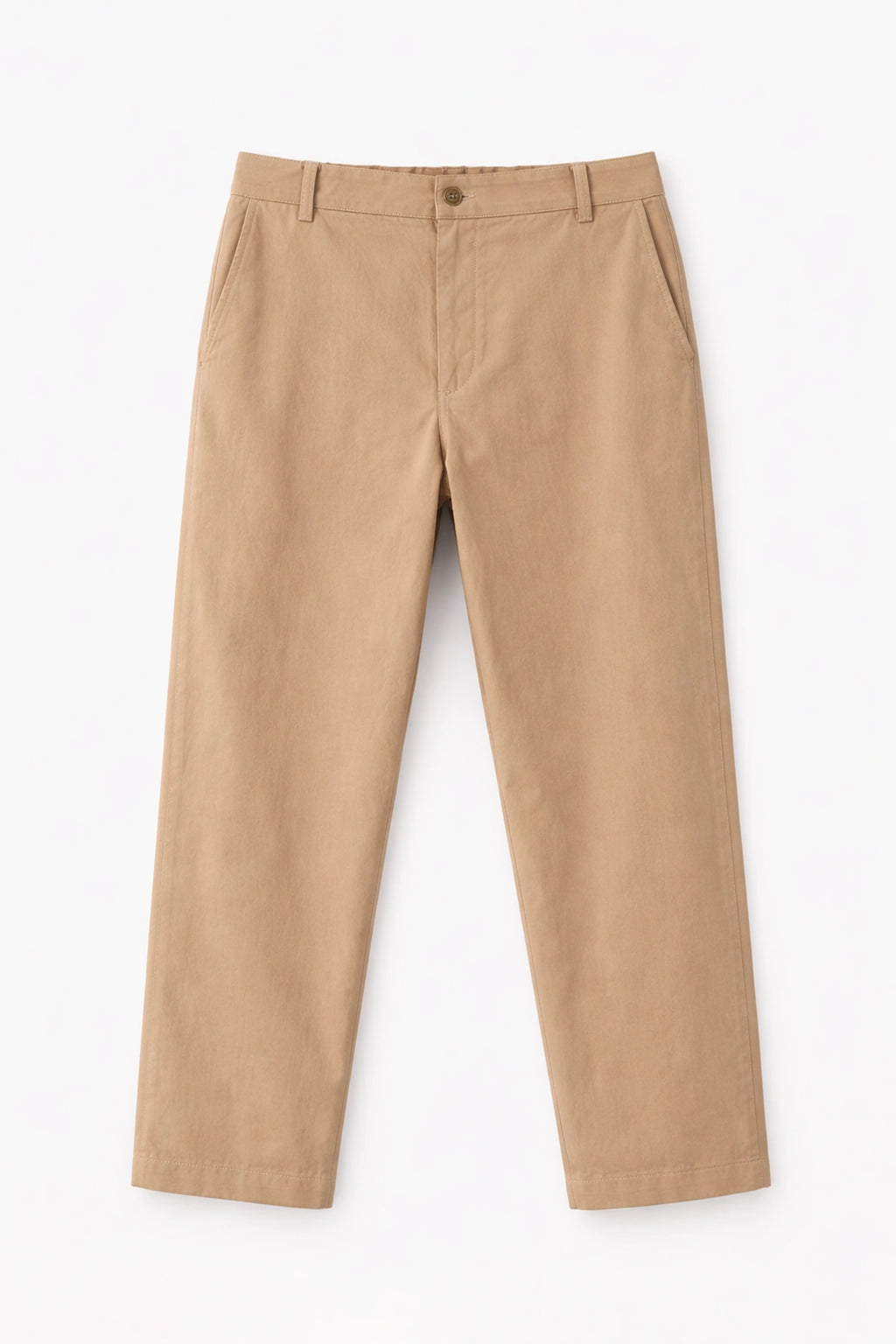 pantalon droit beige homme poches latérales meus paris