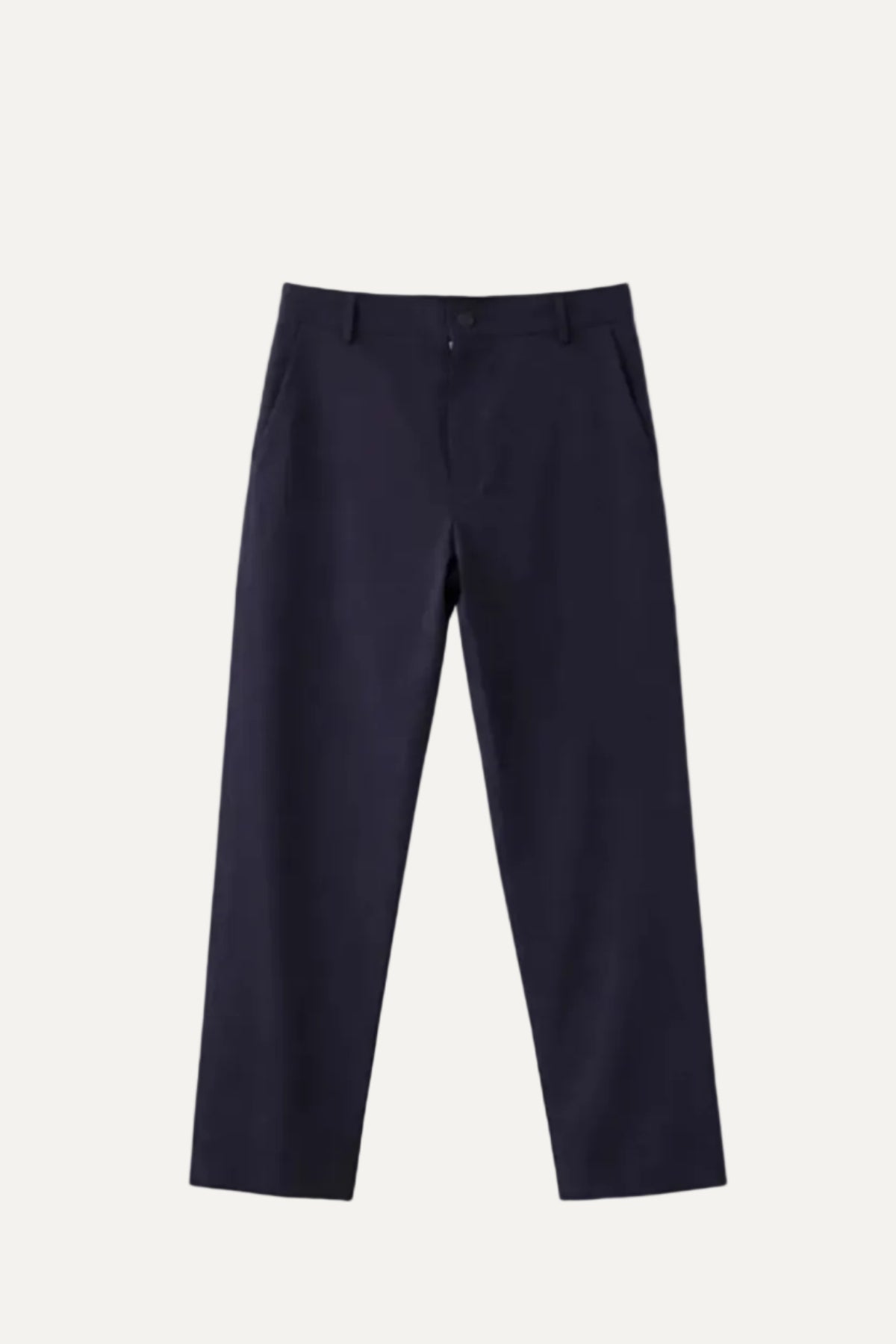 pantalon droit bleu marine homme poches latérales meus paris