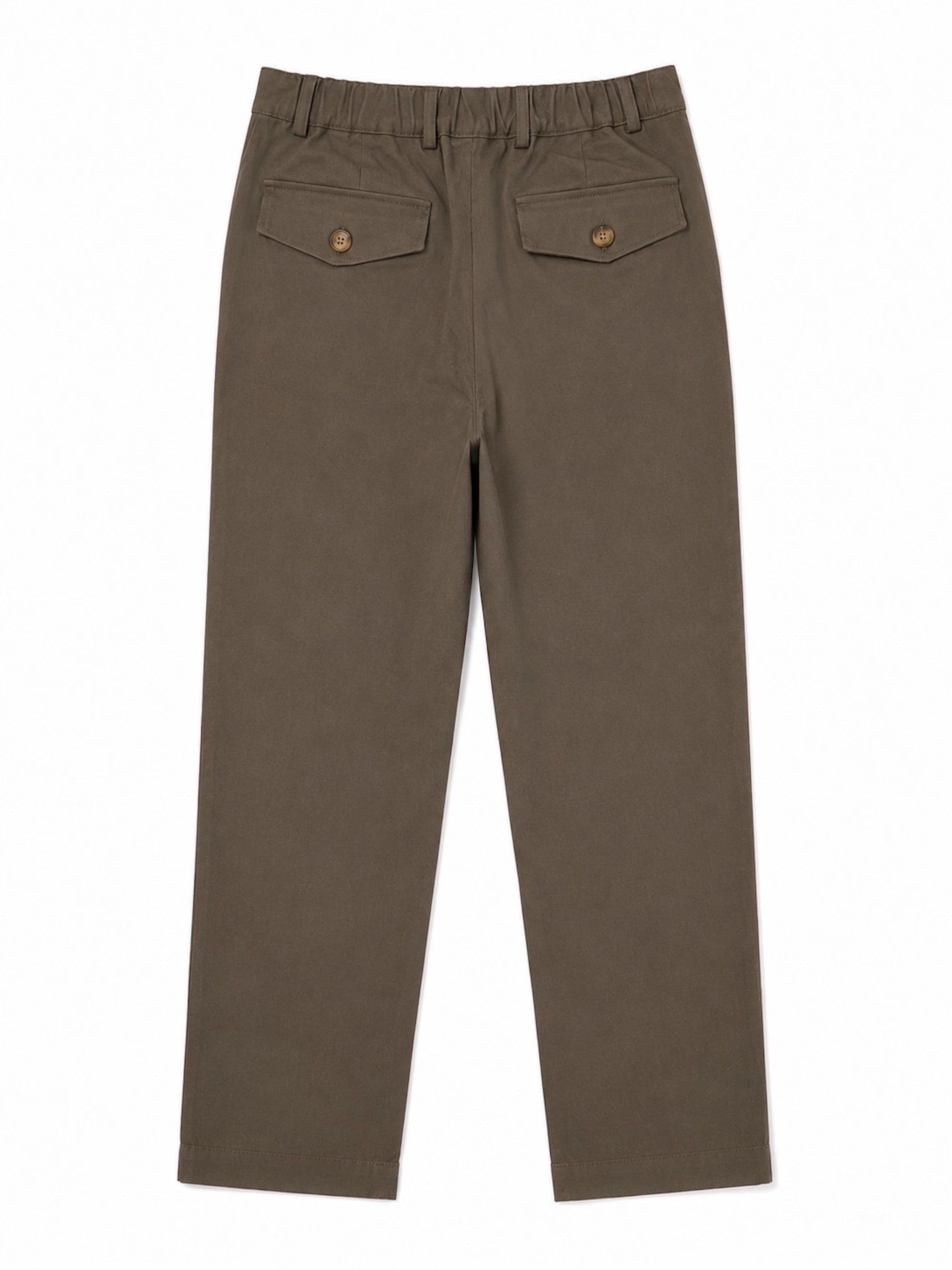 Pantalon droit kaki