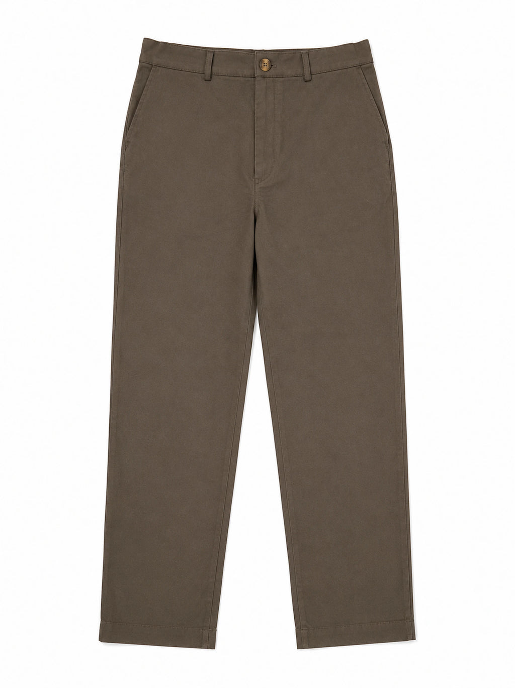 Pantalon droit kaki