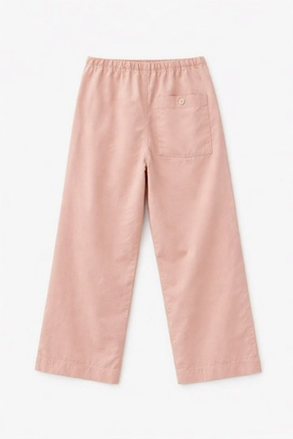 pantalon rose large poche plaquee coton homme meus paris