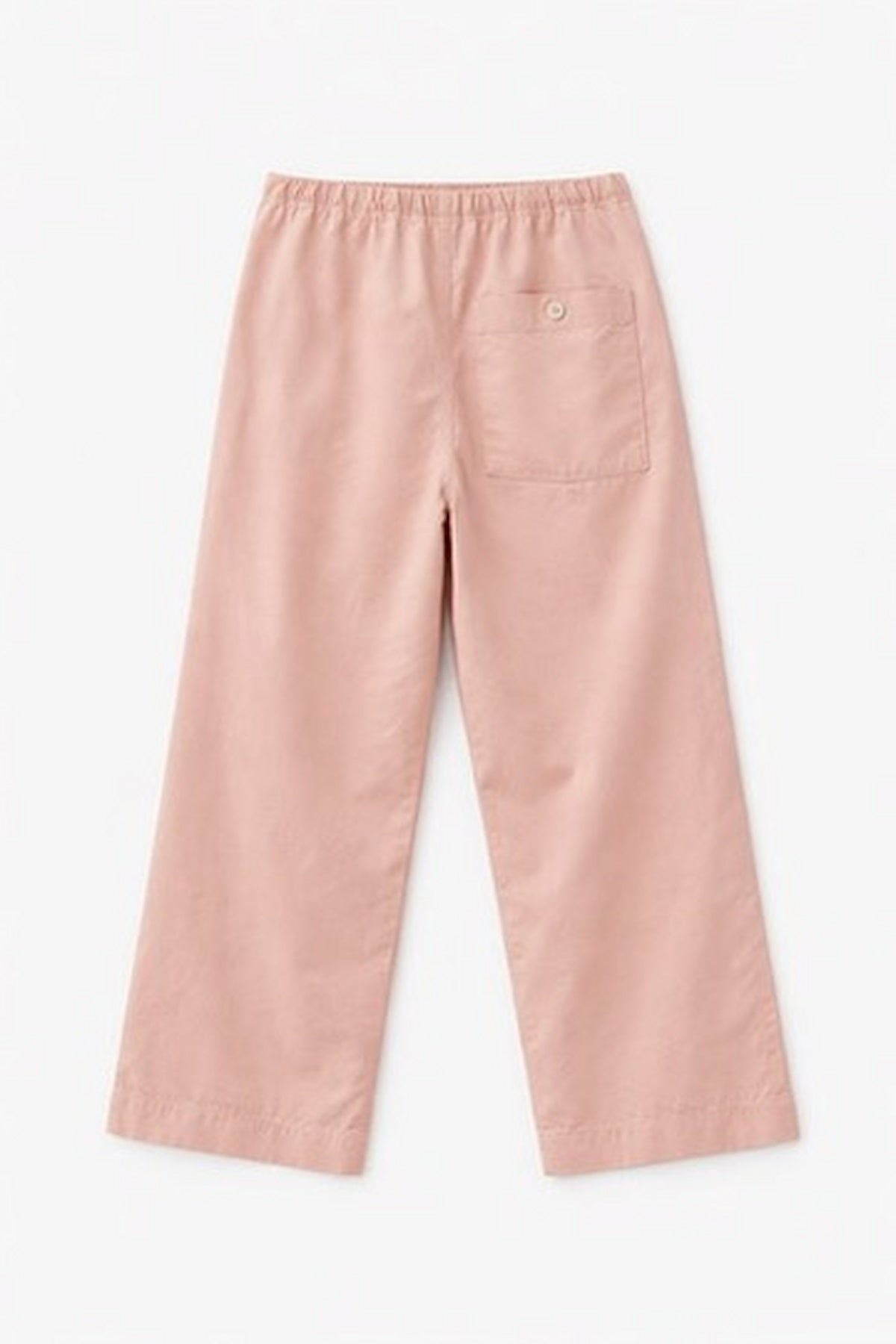 pantalon rose large poche plaquee coton homme meus paris