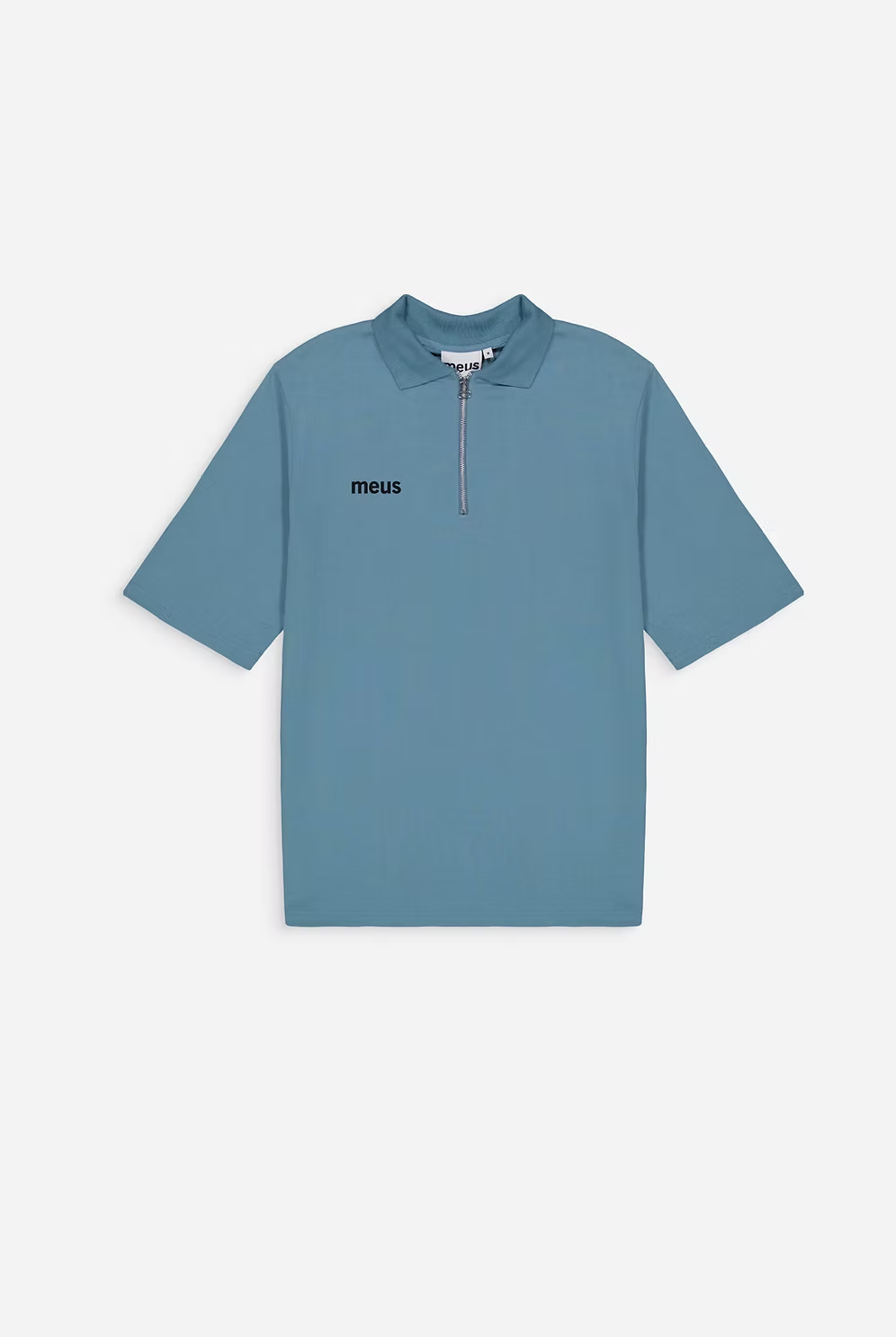 Polo oversize zippé