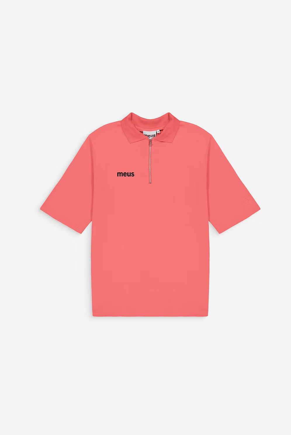 Polo oversize zippé