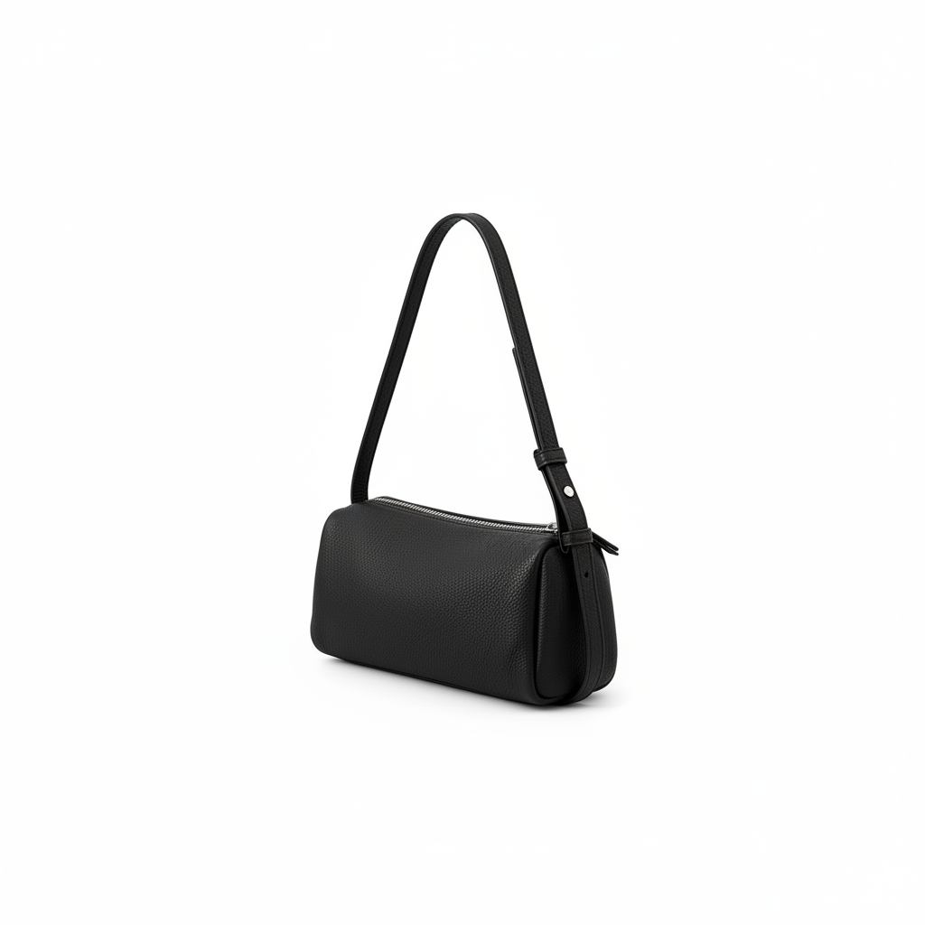 Sac noir de profil
