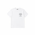 T-Shirt blanc logo